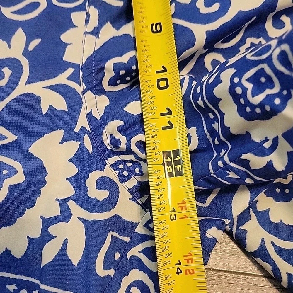 Polo Sport Ralph Lauren Swim Board Shorts Mens Medium Blue‎ Floral AOP Lined VGT